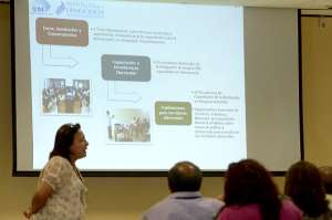 Valeria Quevedo es la directora zonal que coordina a 5 provincias del pa&iacute;s. Foto: Pilar Vera