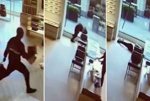 Ladrón sufrió aparatoso accidente en su huida de una tienda de Estados Unidos