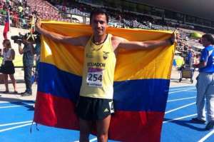 Byron Piedra gan&oacute; oro en Santiago