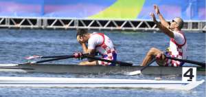 La pareja croata, oro en el doble scull de remo masculino en R&iacute;o-2016