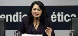 Mar&iacute;a Del Carmen Maldonado, presidenta del Consejo de la Judicatura (CJ)