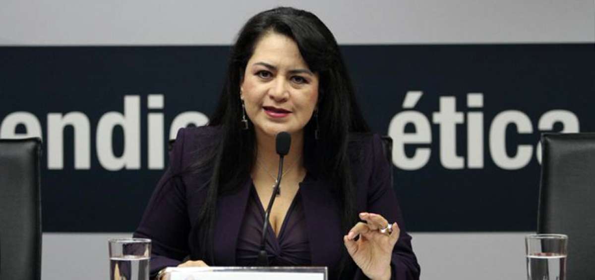 Mar&iacute;a Del Carmen Maldonado, presidenta del Consejo de la Judicatura (CJ)