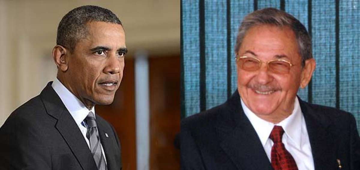 Barack Obama y Ra&uacute;l Castro, a punto de hist&oacute;rico di&aacute;logo