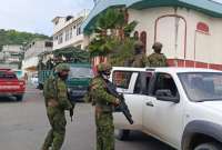 Las autoridades han detenido a cuatro personas presuntamente involucradas en los hechos de violencia en Esmeraldas