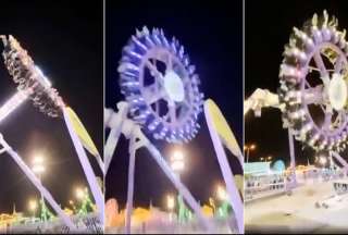 Una falla mecánica en la atracción “360 Degrees” de un parque de diversiones en Arabia Saudita provocó un accidente que dejó 23 heridos.