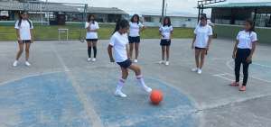 El equipo femenino del establecimiento educativo Benjam&iacute;n Carri&oacute;n obtuvo el subcampeonato en el torneo de la sub 14 del IMQ.