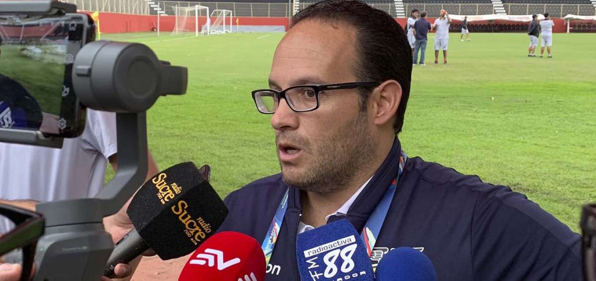 Francisco Egas dice que Vinicio Luna no tiene cargo en la FEF