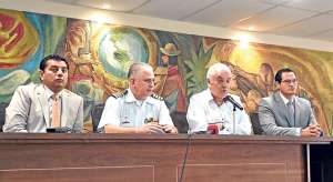 El anuncio lo hicieron la ma&ntilde;ana de ayer las autoridades de la Fiscal&iacute;a, Dirnea y Ministerio de Defensa. Karla Naranjo / El Tel&eacute;grafo