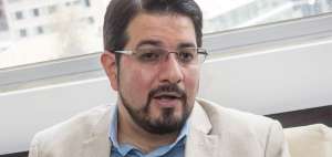 Santiago Le&oacute;n,ministro de Industrias y Productividad.