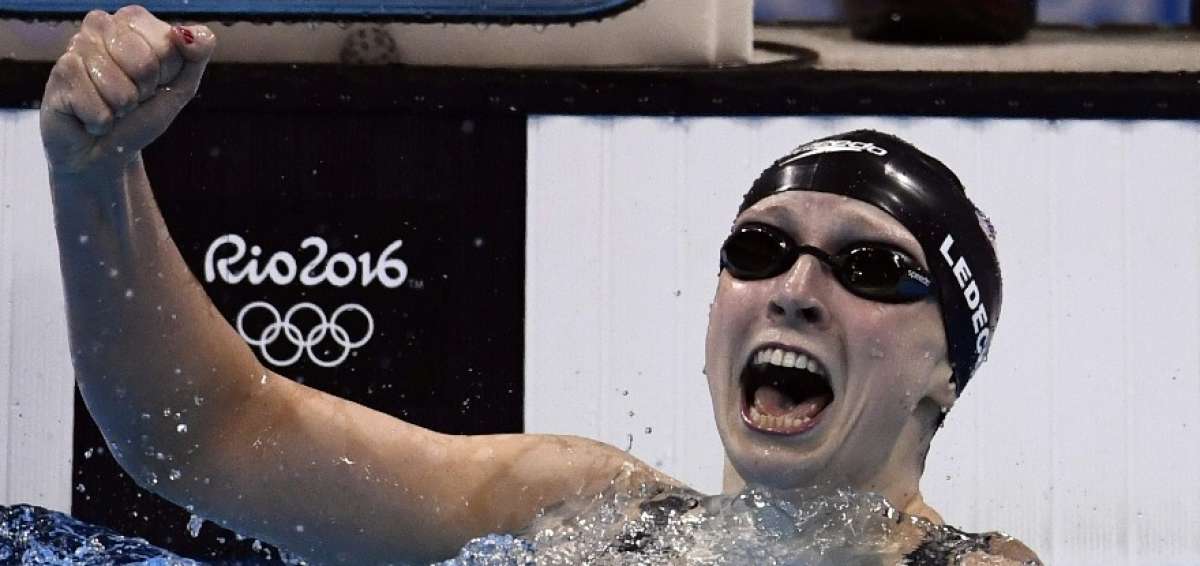 Ledecky sac&oacute; m&aacute;s de un cuerpo de ventaja de sus rivales.