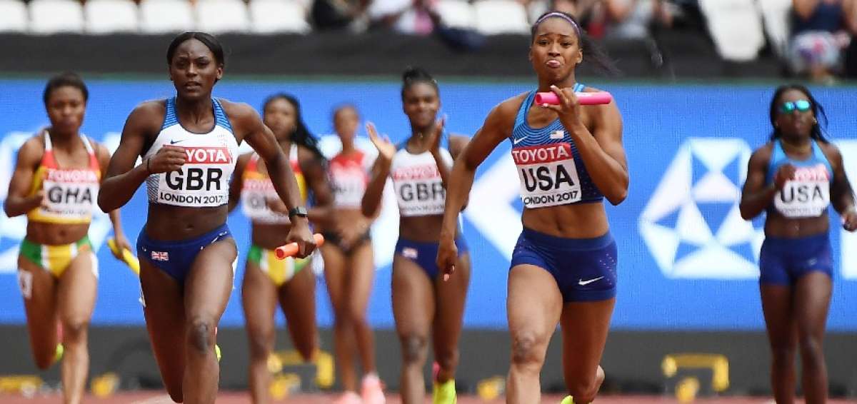El relevo femenino ecuatoriano 4x100 metros, fuera de la final mundial