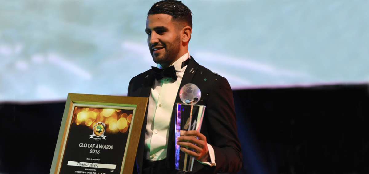 Mahrez deja a Aubameyang sin el Bal&oacute;n de Oro africano