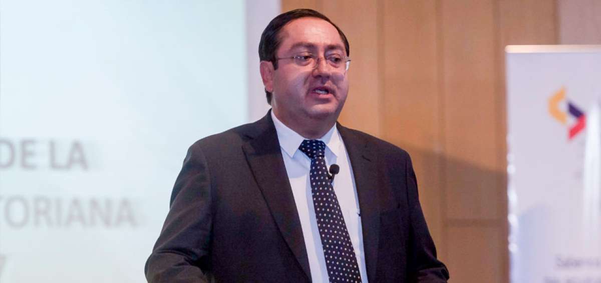 El Ministro de Econom&iacute;a y Finanzas realiz&oacute; un diagn&oacute;stico de la econom&iacute;a ecuatoriana. 