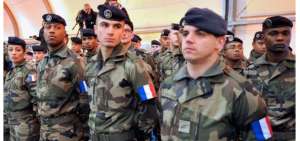 La fuerza francesa Sangaris.