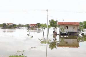 Los cultivos de decenas de campesinos se perdieron debido a las inundaciones en Quinind&eacute;. Foto: Cortes&iacute;a.