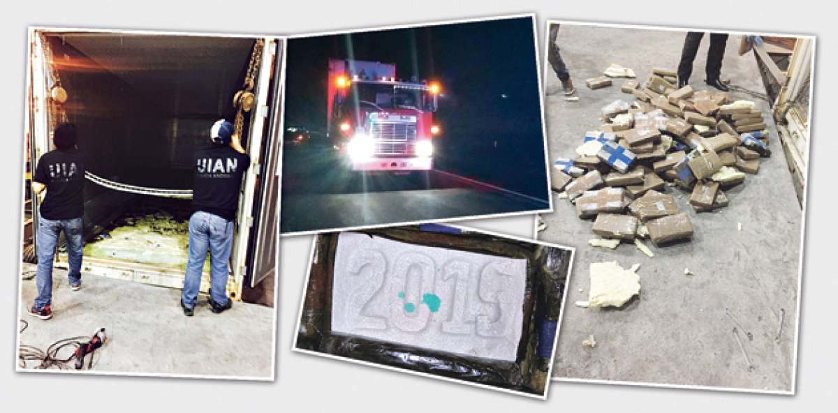El operativo y decomiso de la droga se ejecut&oacute; la noche del domingo en una de las v&iacute;as de Guayas. Cortes&iacute;a