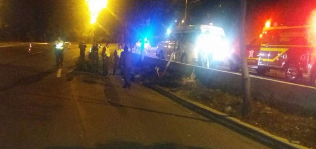 Motociclista falleci&oacute; en la avenida Sim&oacute;n Bol&iacute;var en Quito