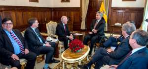 Durante una hora Moreno se reuni&oacute; con el funcionario norteamericano. El acercamiento se realiza luego de un estancamiento en los &uacute;ltimos a&ntilde;os.