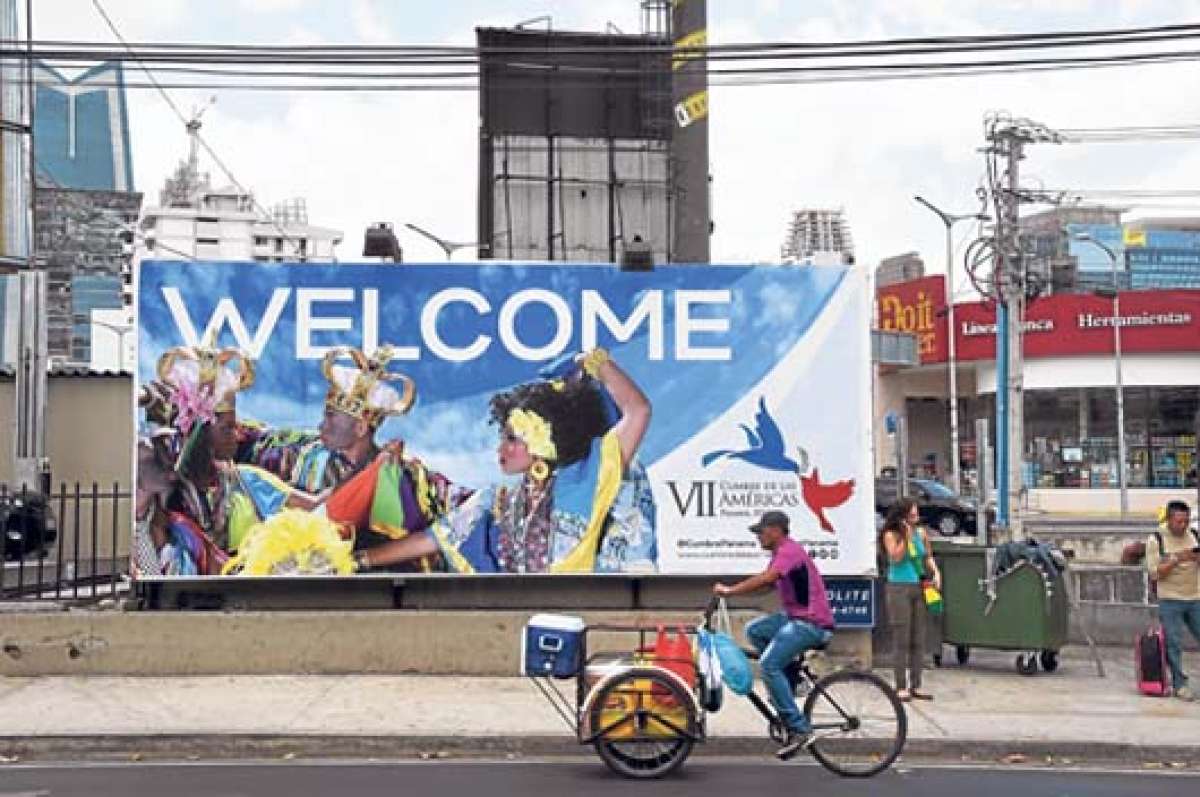 La ciudad de Panam&aacute; afina detalles para recibir a delegaciones de las 35 naciones del continente. Foto: AFP