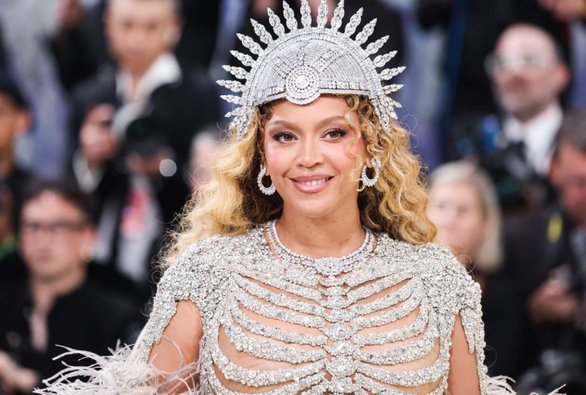 La cantante Beyonc&eacute; durante su llegada a la Met Gala en Nueva York 