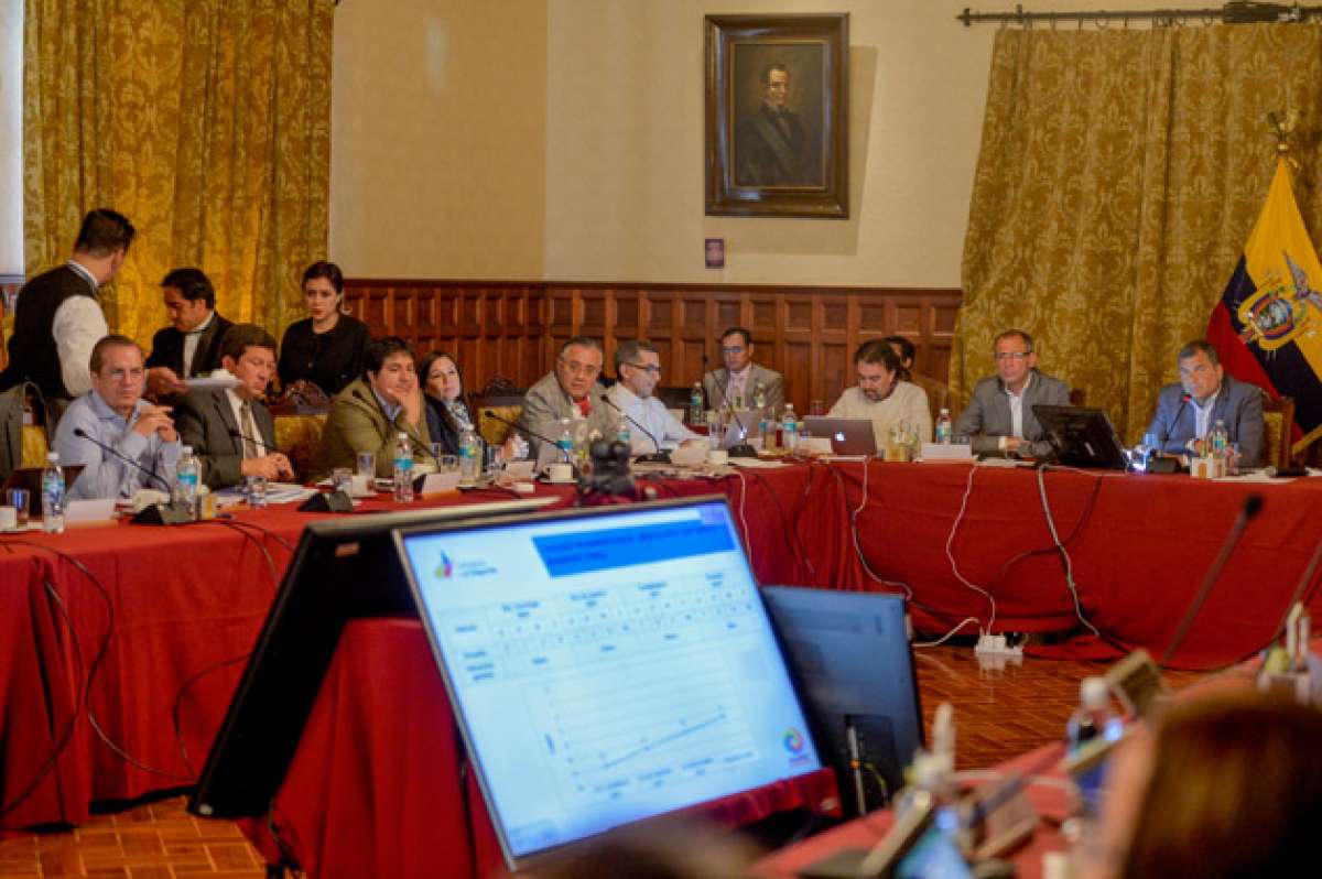 La reuni&oacute;n se desarroll&oacute; para evaluar varios temas, entre ellos los resultados del di&aacute;logo nacional. Foto: Fernando Sandoval / El Tel&eacute;grafo