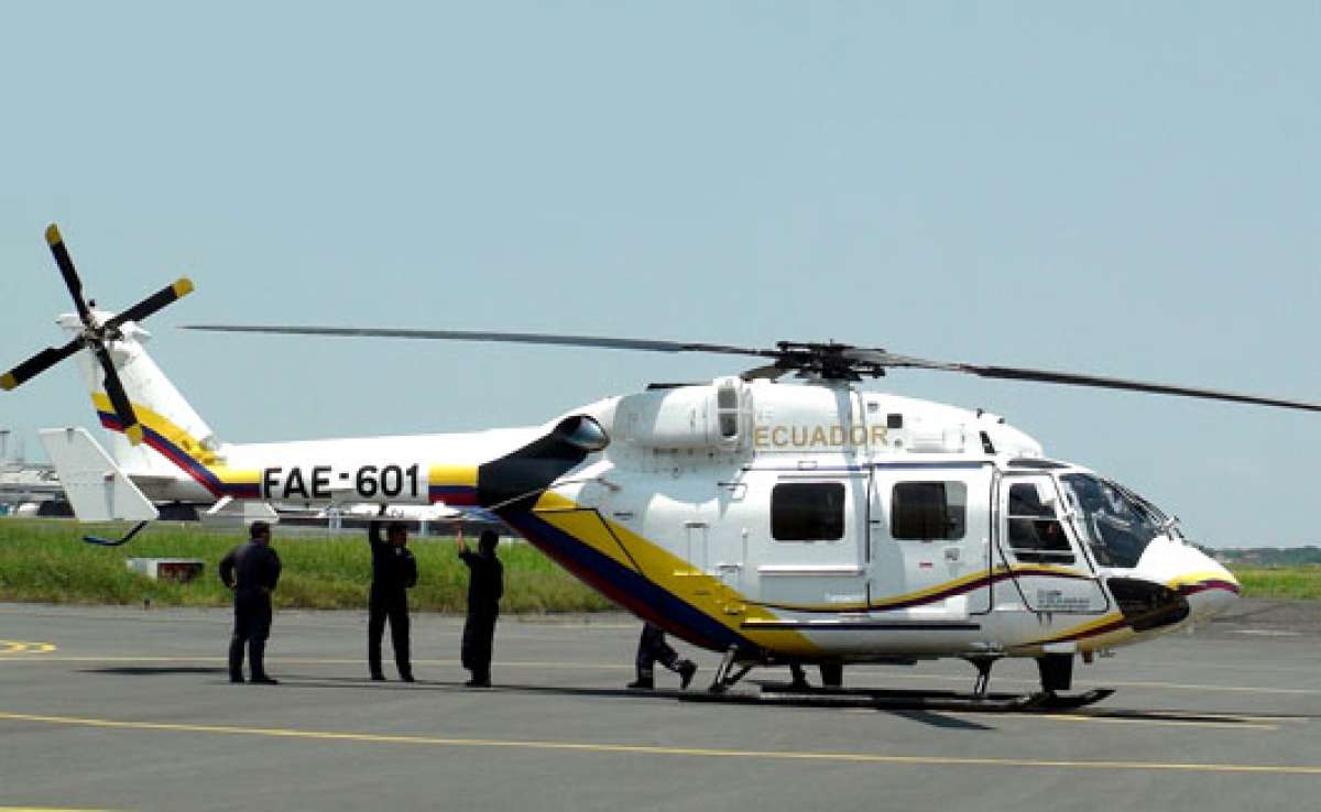 Los helic&oacute;pteros Dhruv fueron adquiridos por Ecuador de la India, en el a&ntilde;o 2008.