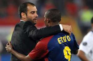 Etoo: "Tuve que recordarle a Guardiola que no fue un gran jugador"