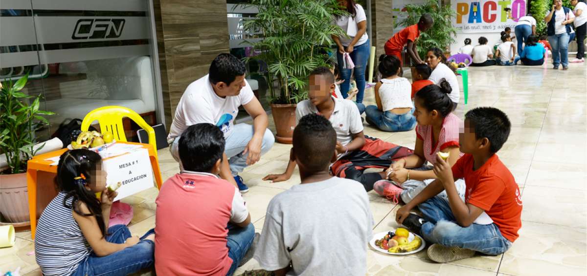 En el Banco Central de Guayaquil se desarroll&oacute; el Congreso &ldquo;Nosotros Tenemos Voz, Construimos Democracia&rdquo; en el que participaron 100 menores de las fundaciones Rafaela Mar&iacute;a y Nurtac.
