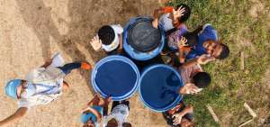 Unicef dota de agua a ni&ntilde;os de barrios de Esmeraldas