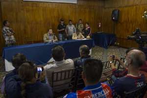 Directivos y socios de Deportivo Quito participaron de la Asamblea el s&aacute;bado pasado, en donde resolvieron la salida de los gerenes, entre otros aspectos. Foto: Fernando Sandoval/ EL TEL&Eacute;GRAFO