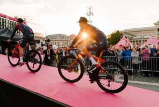 Ecuatorianos se preparan para su debut en el Giro de Italia