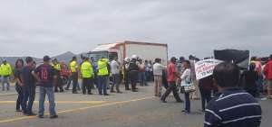 Agricultores de Santa Elena protestan por ingreso ilegal de cebolla al pa&iacute;s