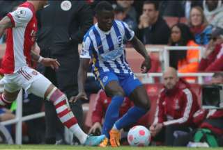 Moisés Caicedo es titular en la Liga Premier inglesa