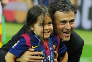Luis Enrique habló sobre Xana