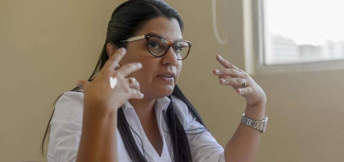 Lorena Tapia, presidenta del Consejo de Gobierno de Gal&aacute;pagos.