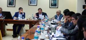 Bajo la direcci&oacute;n del presidente de la Rep&uacute;blica, Rafael Correa, ayer sesion&oacute; el gabinete sectorial de Seguridad.