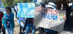 Las organizaciones aseguraron que las compa&ntilde;&iacute;as mineras legales generan desarrollo a las parroquias, pues crean fuentes de empleo.