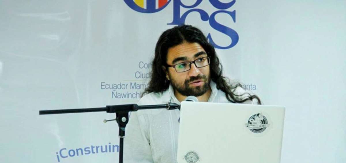 Felipe Ogaz, presidente de la Comisi&oacute;n Popular Promotora de la Iniciativa Antitaurina.