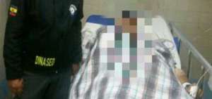 El presunto implicado permanece con custodia policial en el Hospital Docente de Riobamba.