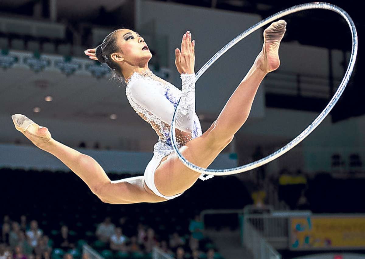 La joven gimnasta estadounidense se colg&oacute; ayer su quinto oro en los Juegos Panamericanos y se convirti&oacute; en la mayor ganadora de medallas doradas entre todos los atletas de los Juegos. Foto: AFP