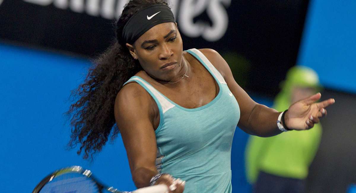 Serena Williams, al finalizar el partido, dijo que es bebedora habitual de caf&eacute; y que lo utiliza como un suplemento que le da energ&iacute;a. Foto: AFP