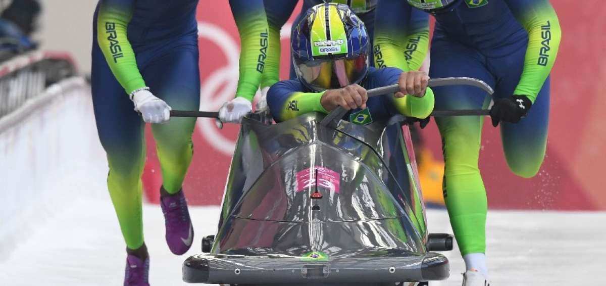 Los 'p&aacute;jaros azules' de bobsleigh dan a Brasil el mejor resultado en Pyeongchang