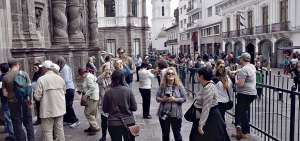 La peatonalizaci&oacute;n de la calle Garc&iacute;a Moreno (foto) y la Chile buscan potenciar la visita de turistas.