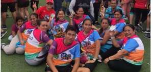 Los participantes en la 5K de ls fundaci&oacute;n Ser Feliz aportan para seguir ayudando a los ni&ntilde;os con c&aacute;ncer.