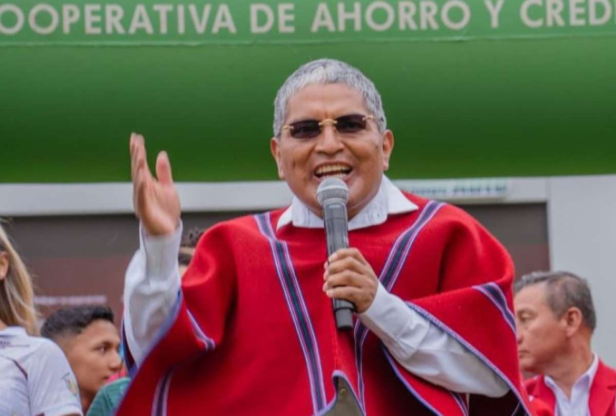 El dirigente Luis Alfonso Chango ha protagonizado varias polémicas.