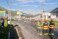 Fatal accidente en la vía a Calacalí causó la muerte de cuatro personas