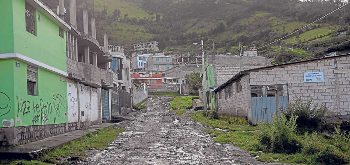 El barrio San Alfonso se encuentra ubicado en una parte de la zona de protecci&oacute;n del Pichincha.