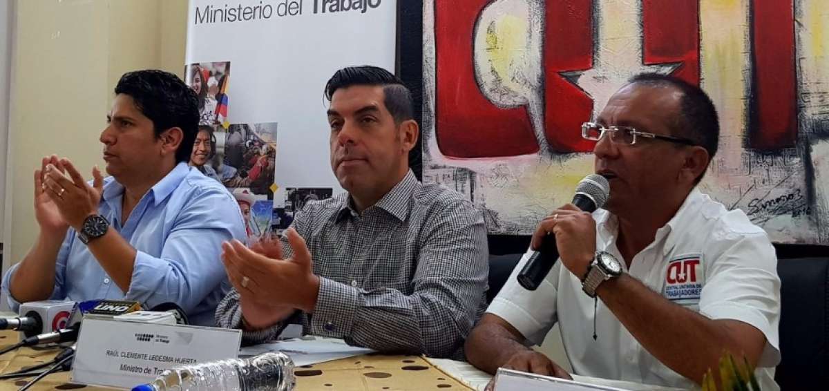 La cita se desarrolla en la sede de la organizaci&oacute;n en Guayaquil. 