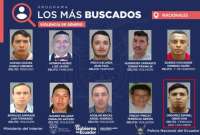 Ea Policía informó que fue detenido el décimo "Más buscado". 