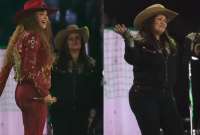 Shakira sorprende en México al homenajear a la exniñera de sus hijos durante su gira mundial